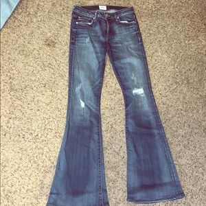 Hudson midrise Mia bell bottom flare denim jeans